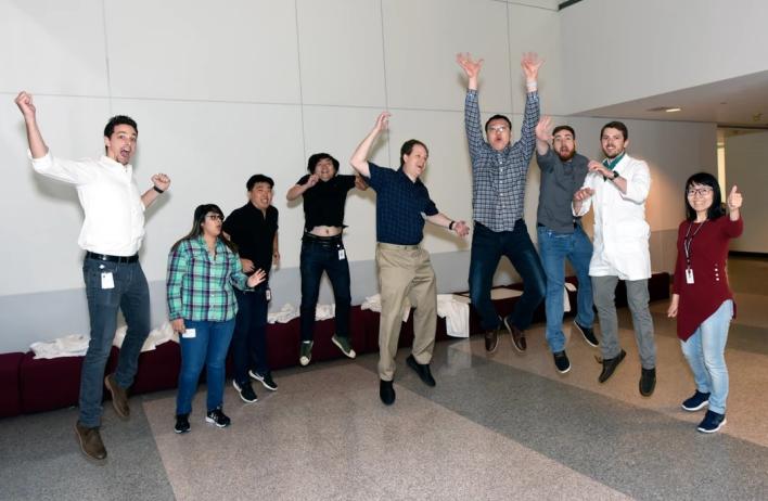 Research team knows how to JUMP into action!