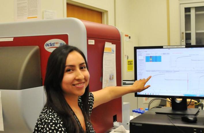 Center for Translational Research on Inflammatory Diseases member working in the lab