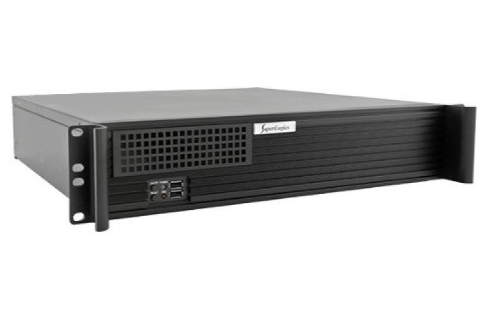Superlogics quiet, 4K, fast processor, large hard drive rack computer