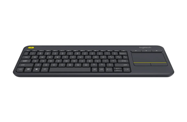 Logitech wireless keyboard and touch pad