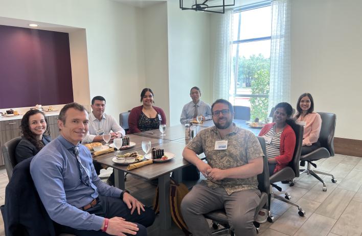 Meet the Professor Luncheon with CTRID trainees and CTRID Co-Founder, Dr. Jose Garcia, during the CTRID 10th Anniversary Symposium.