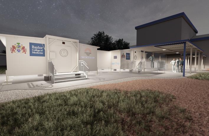 An architect's rendering of a Smart Pod