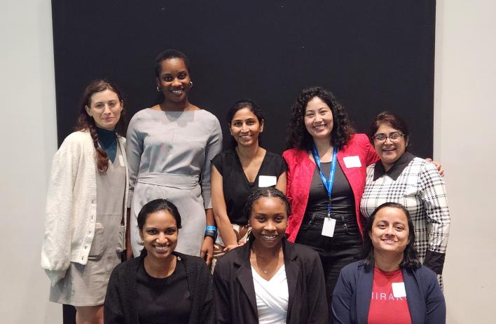 Ramani Lab Lab members smiling