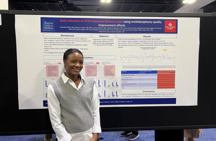 Dr. McGee presenting at SMFM 2025