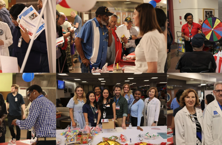 Images from the Research Experience Fair on May 13, 2025, part of 2025 VA Research Week at MEDVAMC.