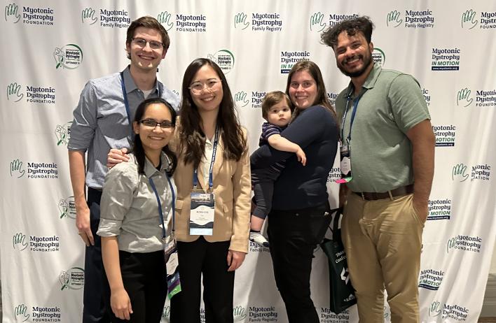 Cooper lab at the MDF family conference