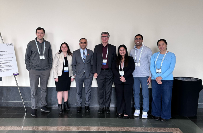people standing together smiling