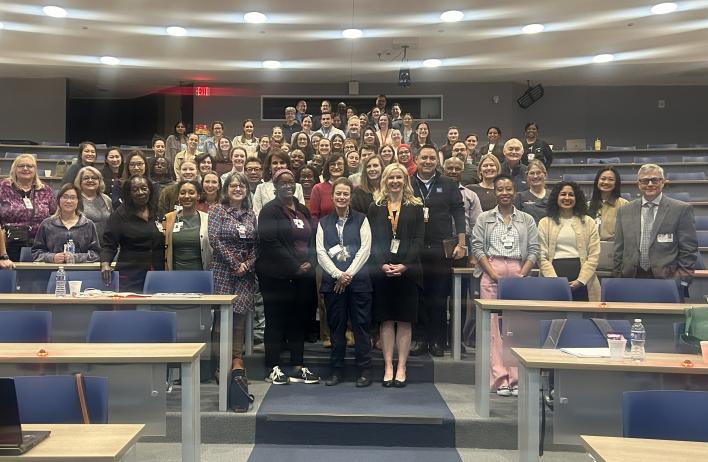 Ob/Gyn faculty snap a group photo at the Annual Faculty Development Session.