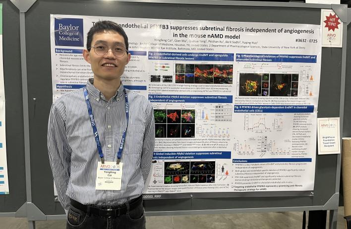 Dr. Cai at ARVO