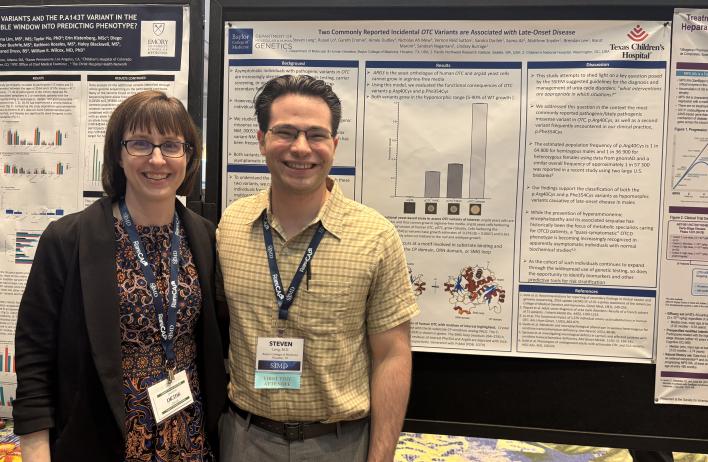 Dr. Lindsay Burrage and Dr. Steven Lang at SIMD 2026
