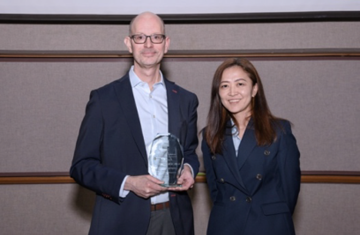 Drs. Patrick Ellinor and Na Li from the 12th Annual CVRI Symposium