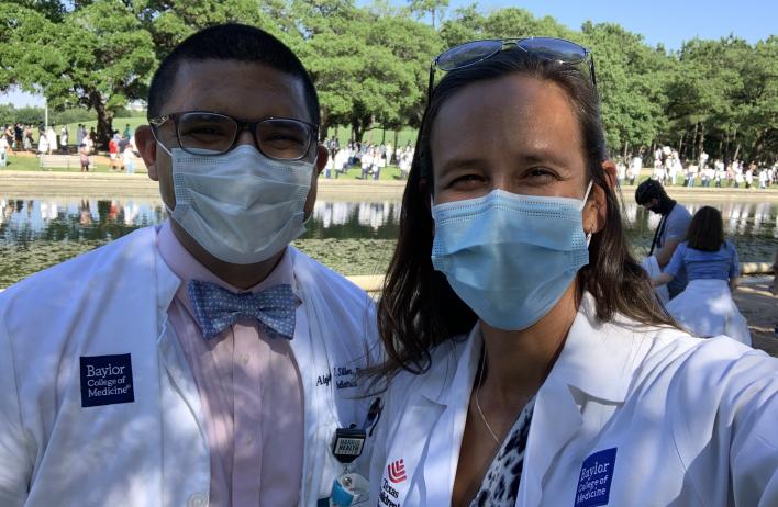 pediatric residents Drs. Acosta and Siller
