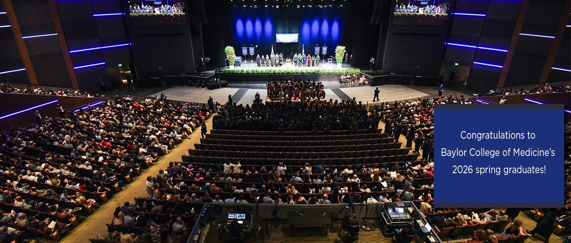 Congratulations to Baylor College of Medicine's 2026 Spring Graduates