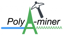 Poly A-miner logo