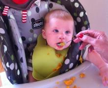 child eating