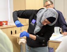 Tropical surgery diploma course.