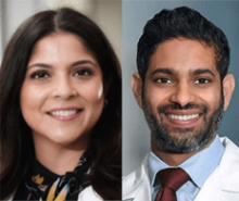 Dr. Saira Khaderi and Dr. George Cholankeril 