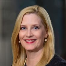 woman smiling for headshot