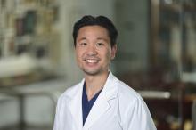 headshot of baylor college of medicine resident smiling