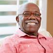 African American man smiling