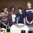 Baylor students serve ice cream to celebrate the kick-off of Diversity Week.