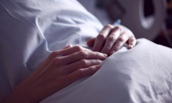 Patient hands