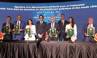 Baylor College of Medicine, the Moroccan Ministry of Health and Social Protection, Dassault Systèmes, the Societe Therapeutique Marocaine (SOTHEM) laboratory, and Regenlab sign a memorandum of understanding to accelerate innovative drug development practices and clinical trials in Morocco and other parts of Africa.