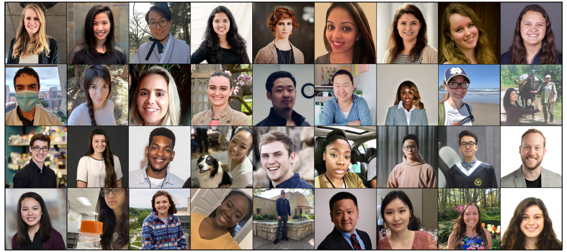 Group photo of the 2020 Graduate Student Council Officers