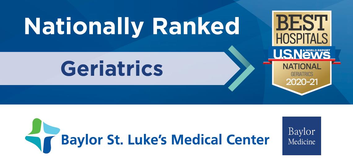 Nationally Ranked USNWR Geriatrics