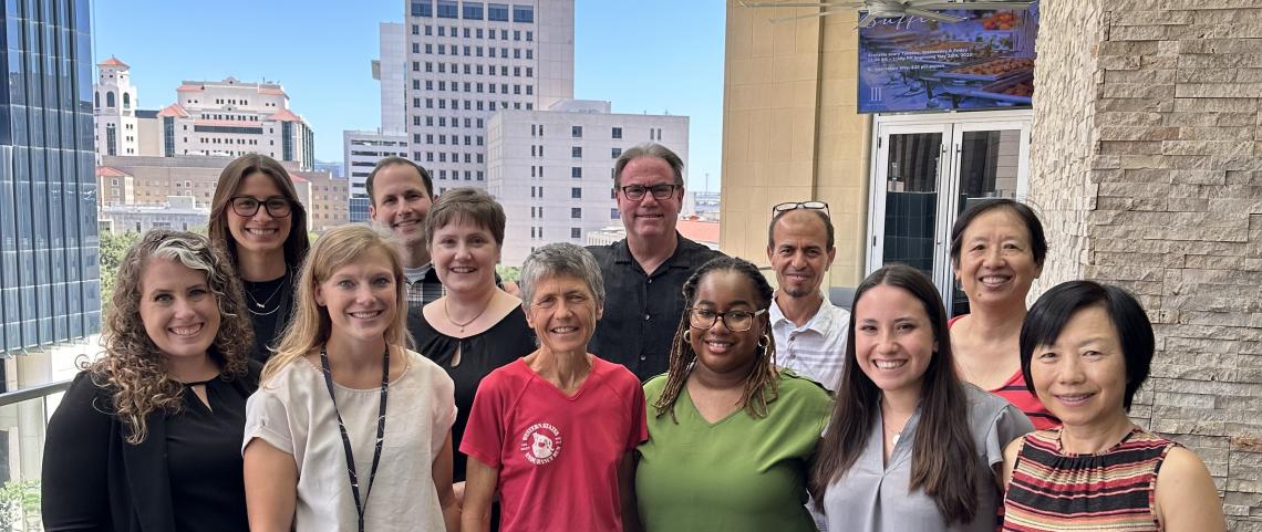 Photo of member of the Burrin Lab