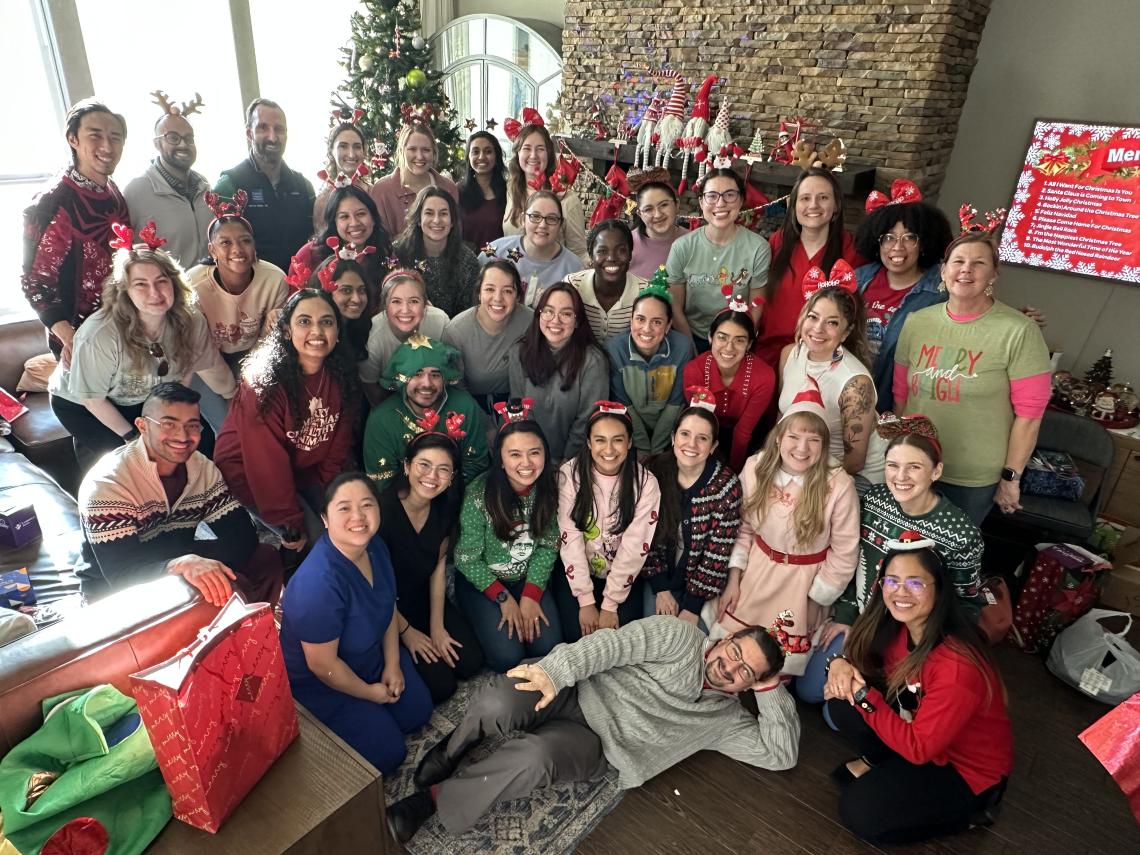 CHRISTUS peds residents celebrate at annual holiday party