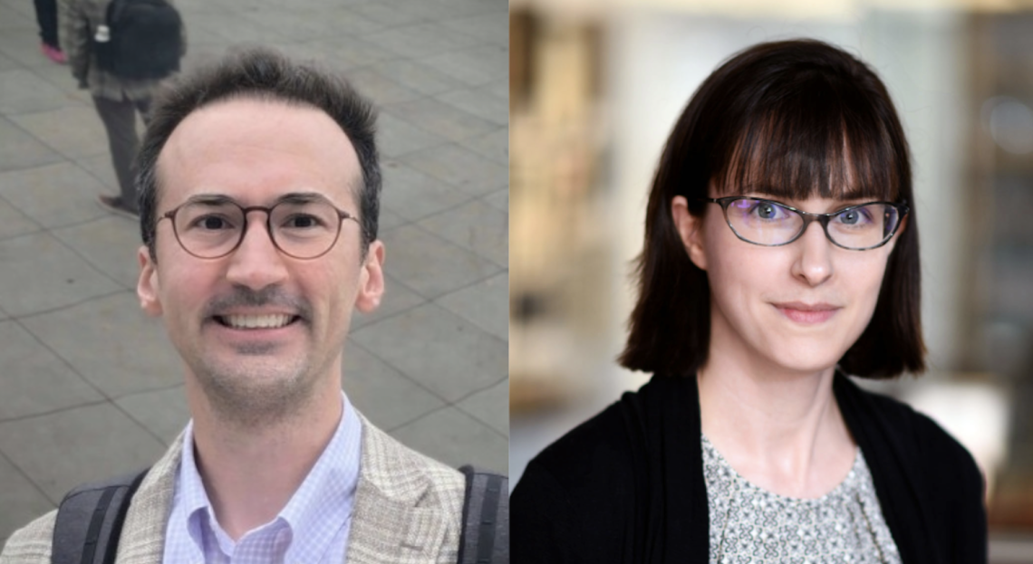Adam Hansen and Lindsay Burrage