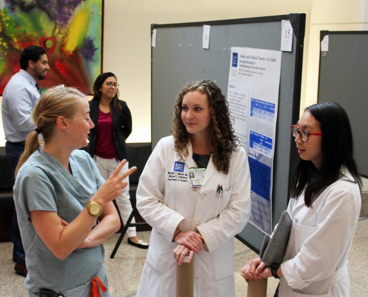 Residents at Research Day