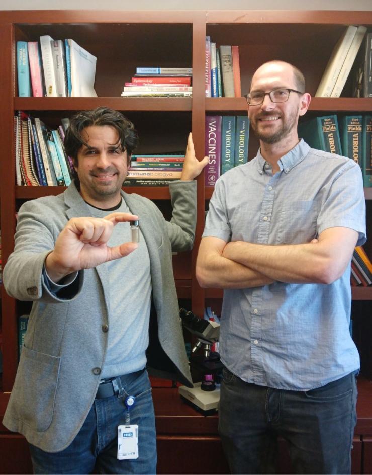 Dr. Anthony Maresso and Dr. Michael Tisza are part of the team responsible establishing the Texas Wastewater Environmental Biomonitoring network.