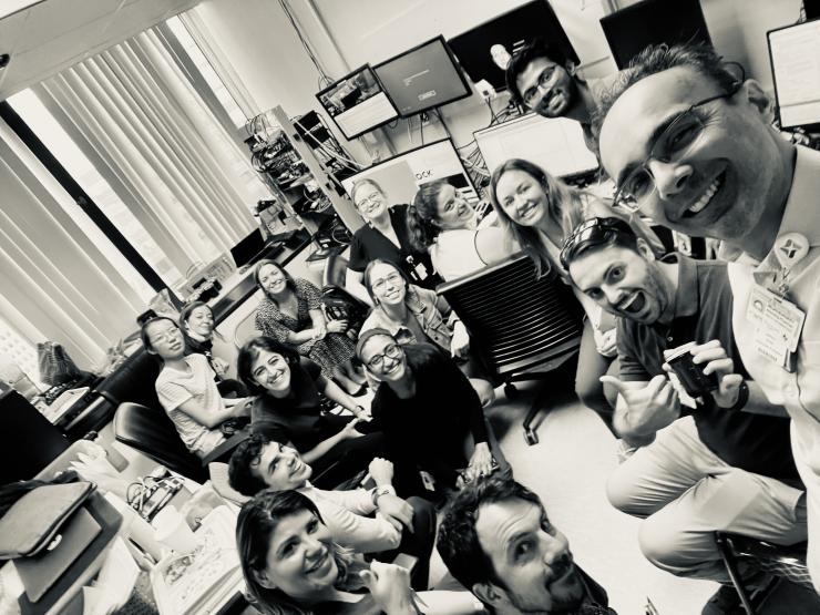 photo of a group of people