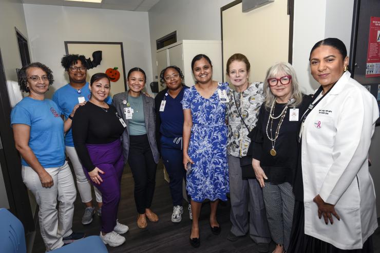 Staff at Bayland Teen Health Clinic