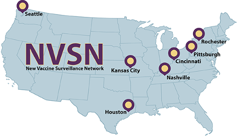 NVSN tracks illnesses in children across 7 pediatric health systems