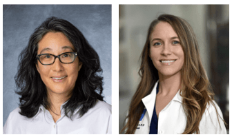 Elizabeth Chiao and Eva Clark