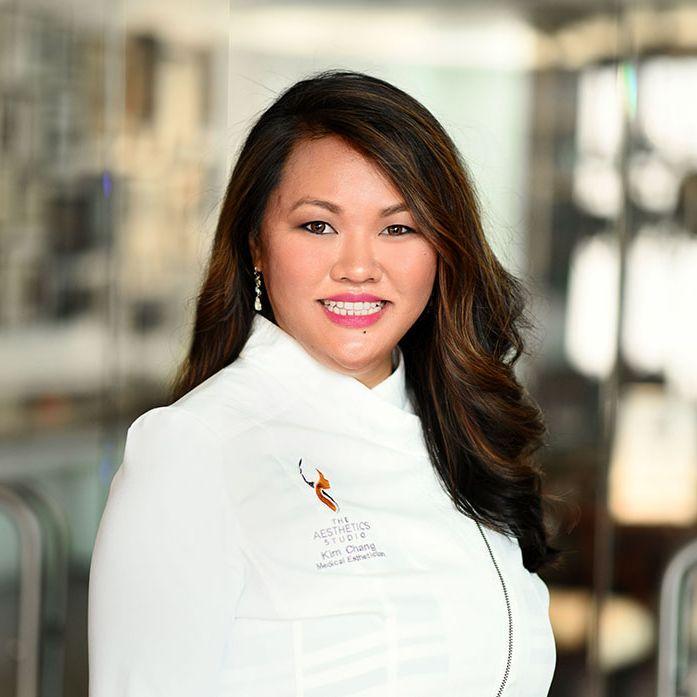 Kim Chang, aesthetician with the Baylor Aesthetics Studio