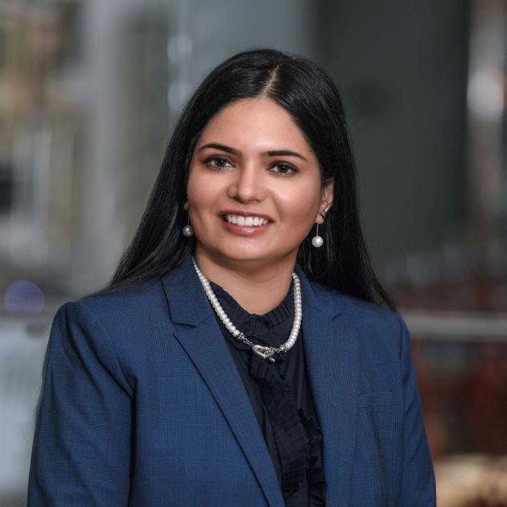 Dr. Kalpana Bhairavarasu, assistant professor of medicine and rheumatology