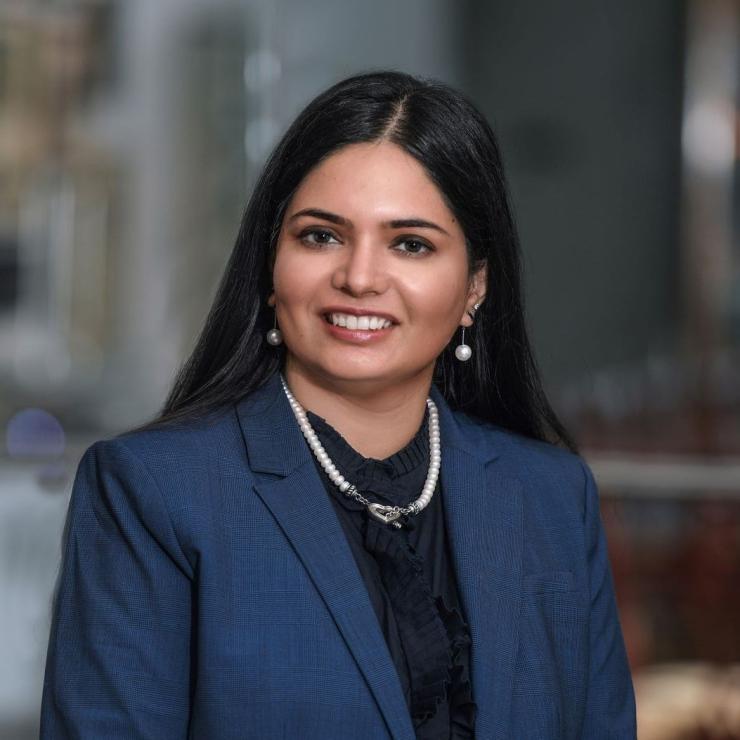 Dr. Kalpana Bhairavarasu, assistant professor of medicine and rheumatology