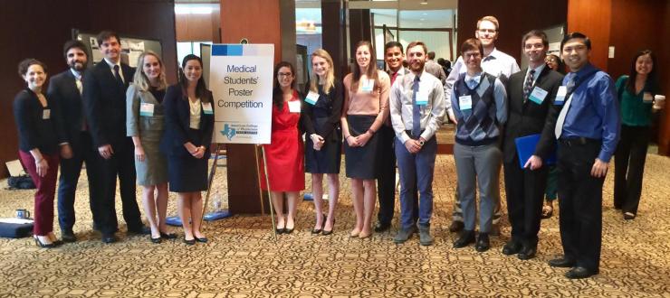 Baylor College of Medical students showing at the Texas ACP Conference 2016.