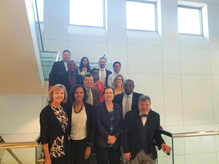 Group photo of the members of the Advisory Council for the Center of Excellence in Health Equity, Training and Research