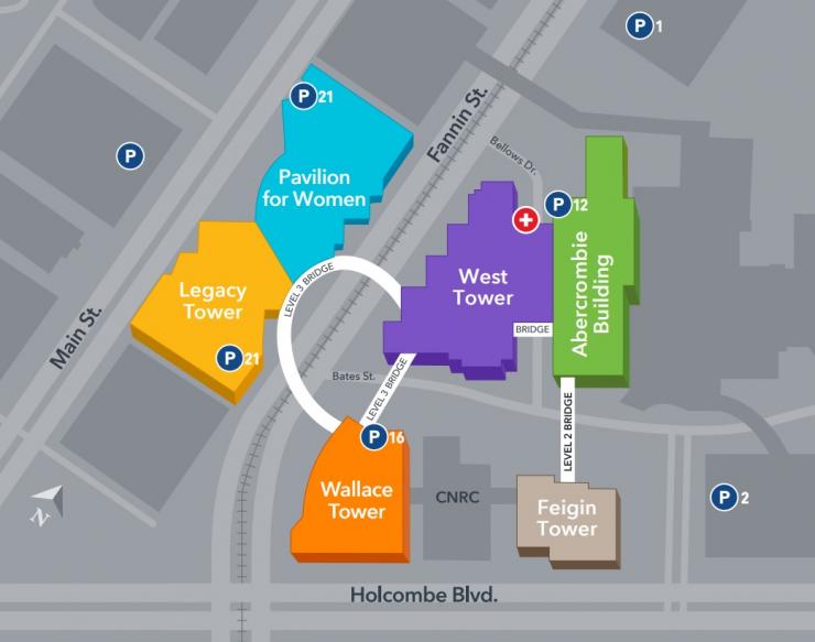 BALI Conference Parking Map