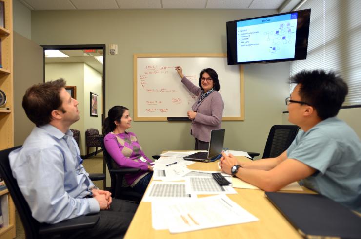 Melissa Bondy teaches trainees