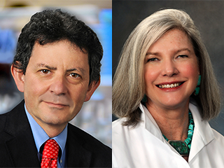 Dr. Malcolm Brenner and Dr. Cheryl Walker.