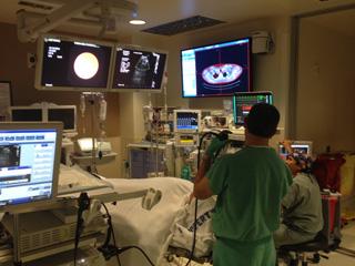 Bronchoscopy Lab, VA Medical Center