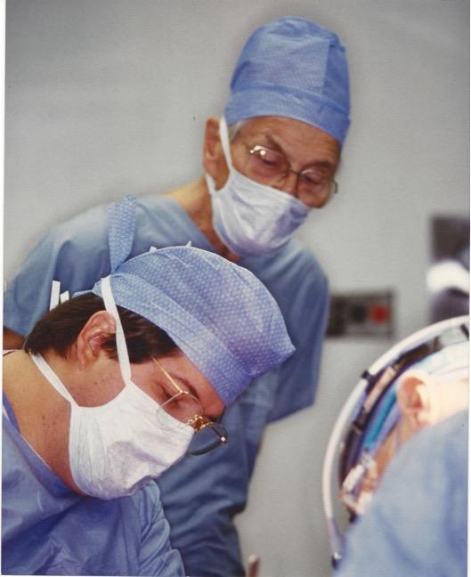 Dr. David Sugarbaker learned under the watchful eye of his father Dr. Everett D. Sugarbaker