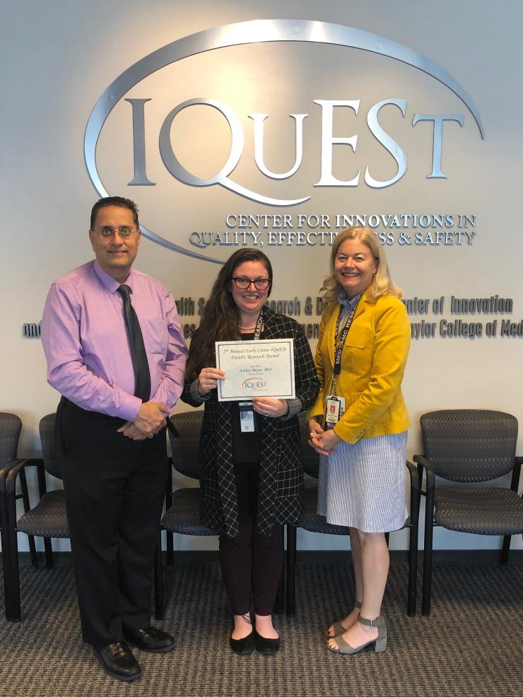 Ashley Meyer Early Career Research Award 2019