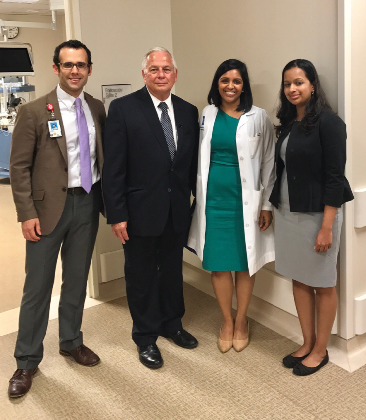 GI Faculty with Representative Gene Green